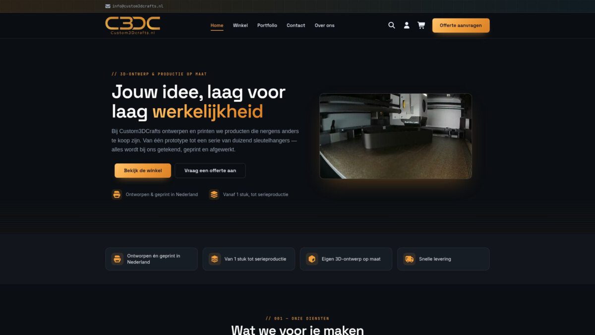Website voor René
